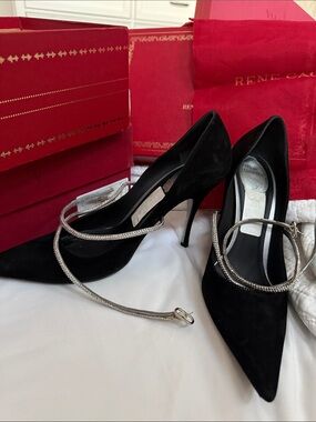 Rene Caovilla Black Women's Heels